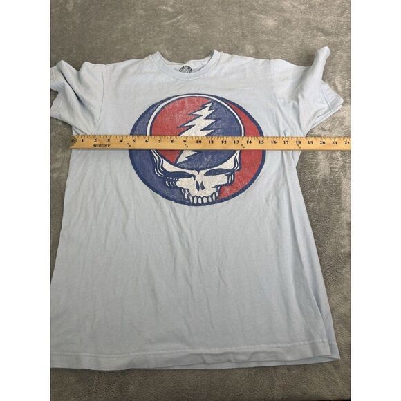 Grateful Dead Short Sleeve Band T Shirt Men's Size Medium Blue - Picture 5 of 8